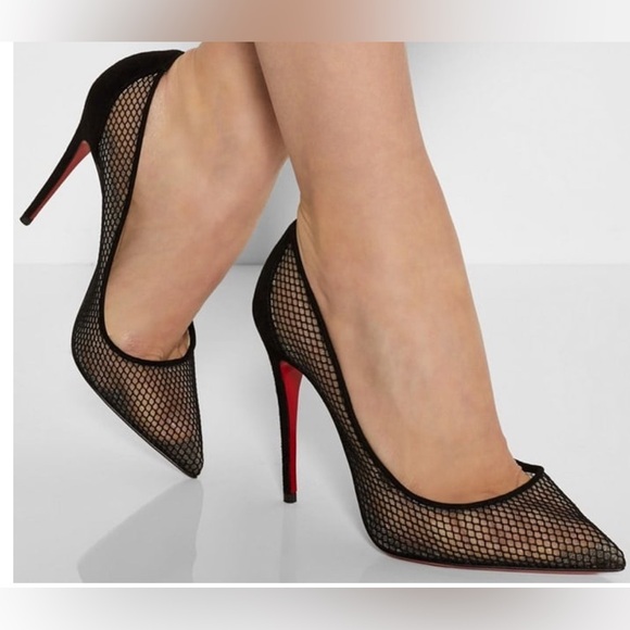 Christian Louboutin Shoes - Christian Louboutin FOLLIES fishnet/GLIT